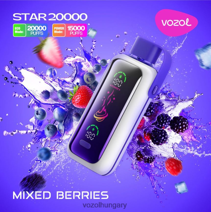 VOZOL Bar Magyarország - VOZOL STAR 20000 H88D4214 vegyes bogyók