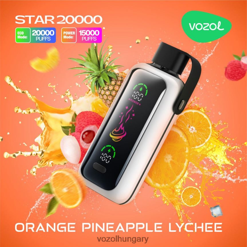 VOZOL Budapest - VOZOL STAR 20000 H88D4215 narancsos ananászos licsi