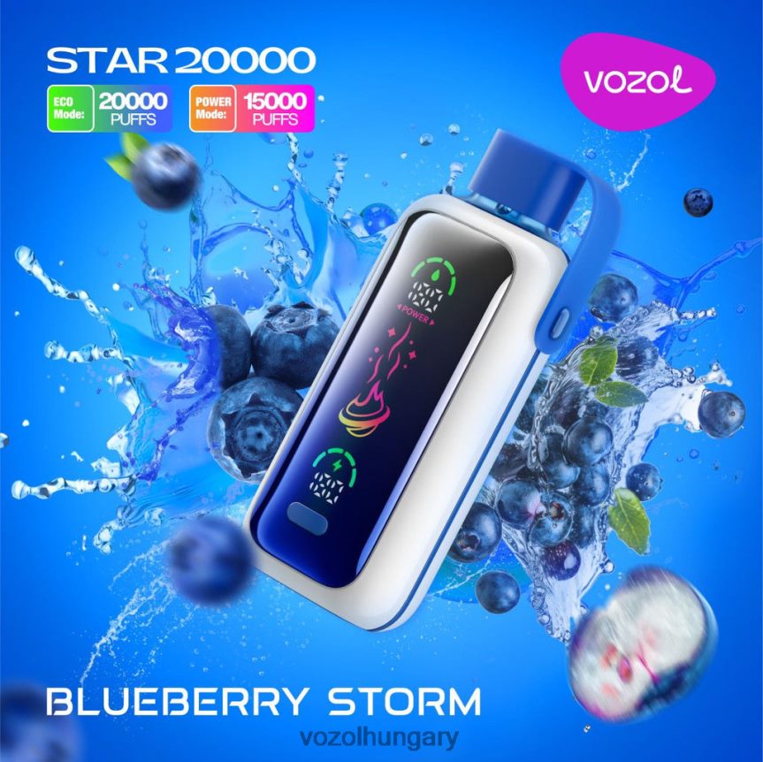 VOZOL Budapest - VOZOL STAR 20000 H88D425 áfonya vihar