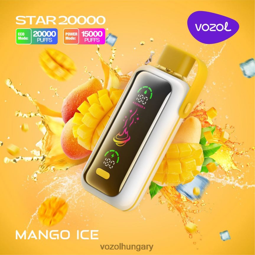 VOZOL Vape Magyarország - VOZOL STAR 20000 H88D4213 mangó jég