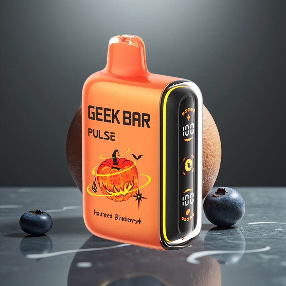 GEEK BAR Pulse 15000 Löket E-liquid 16ML Nikotin 5% Légáramlás Szabályozható 650 mAh USB Type-C Halloween Kiadás
