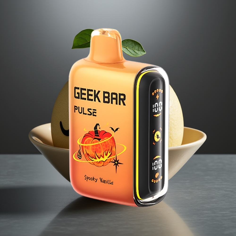 GEEK BAR Pulse 15000 Löket E-liquid 16ML Nikotin 5% Légáramlás Szabályozható 650 mAh USB Type-C Halloween Kiadás