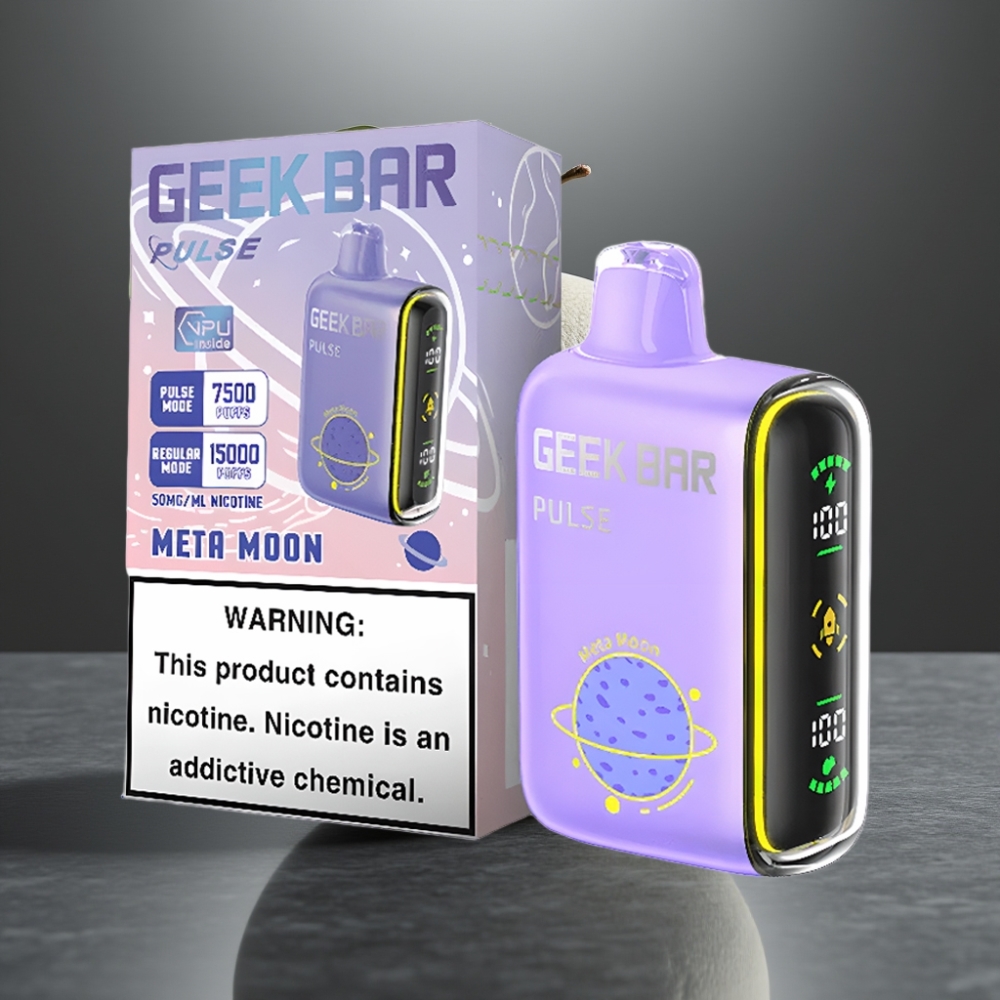 GEEK BAR Pulse 15000 Puff 16ML 5%-os Nikotin 650 mAh USB-C Légáramlás Szabályozható