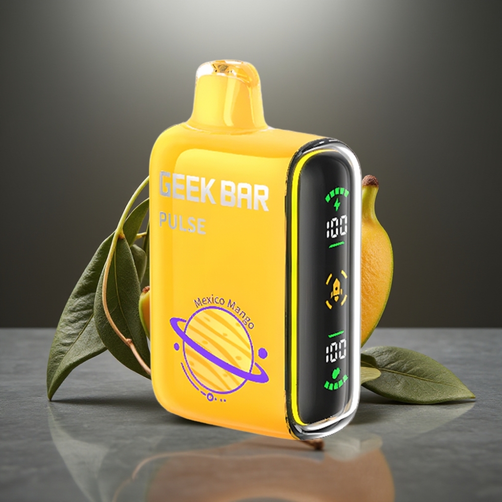 GEEK BAR Pulse 15000 Puff 16ML 5%-os Nikotin 650 mAh USB-C Légáramlás Szabályozható