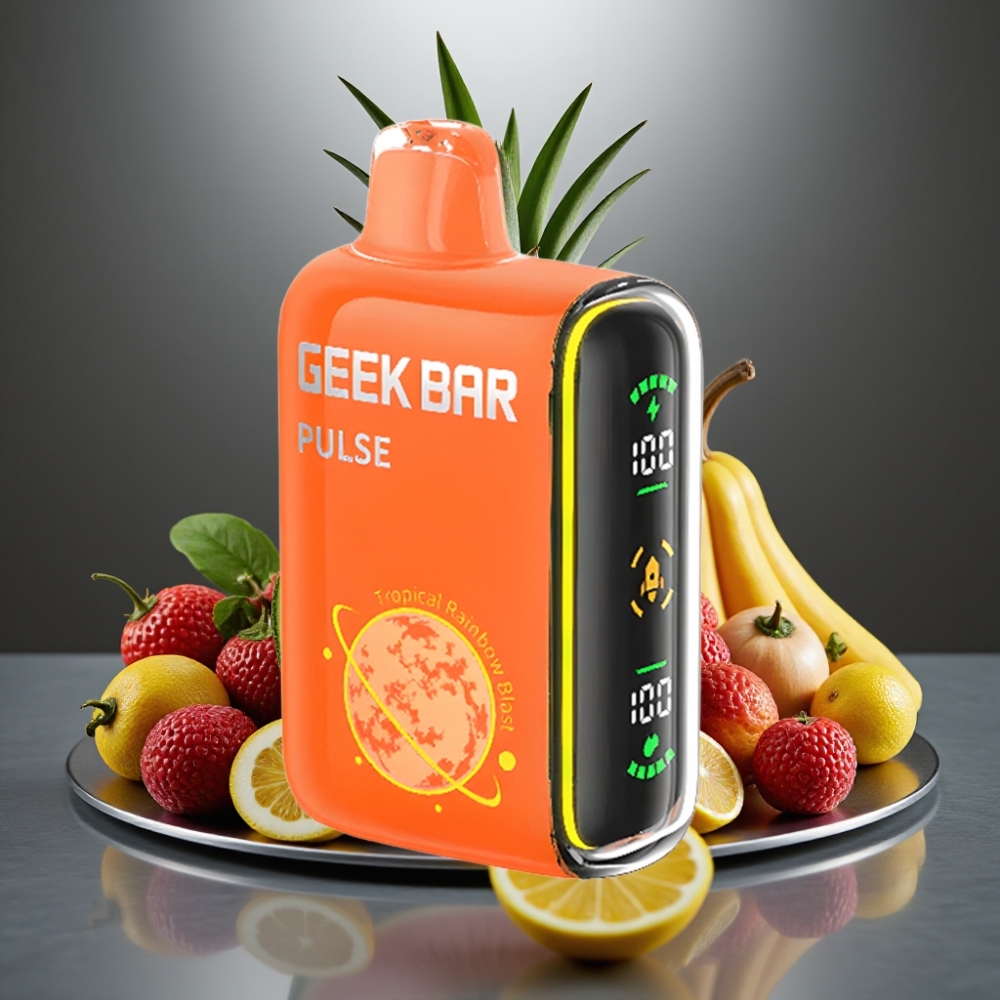 GEEK BAR Pulse 15000 Puff 16ML 5%-os Nikotin 650 mAh USB-C Légáramlás Szabályozható