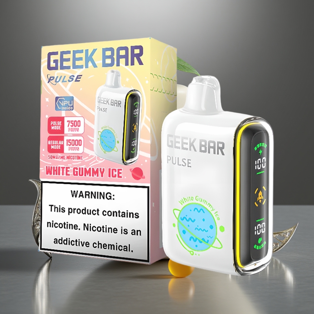 GEEK BAR Pulse 15000 Puff 16ML 5%-os Nikotin 650 mAh USB-C Légáramlás Szabályozható