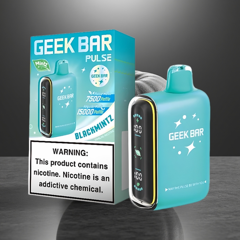 Geek Bar Pulse 15000 Puff 16ML 5% Nikotin 650 mAh USB-C Légáramlás Szabályozható Mentás Kiadás