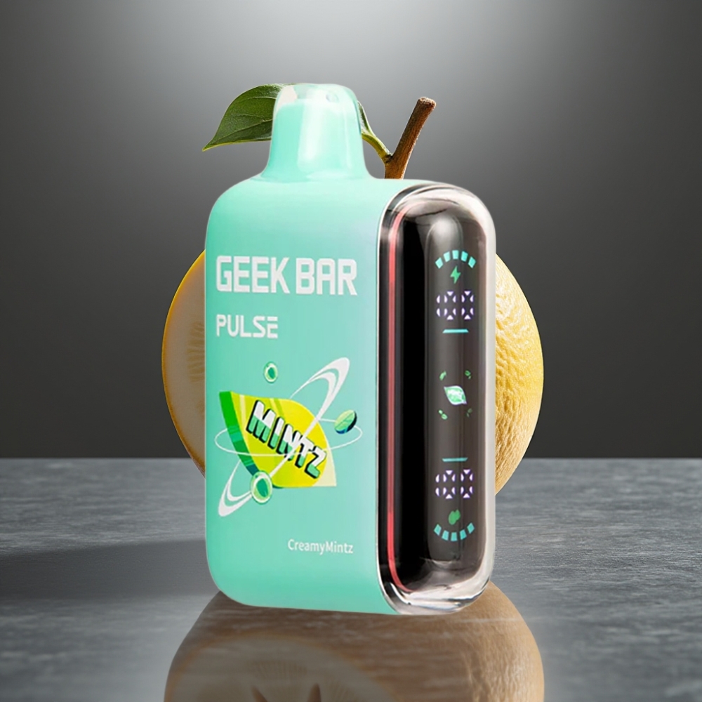 Geek Bar Pulse 15000 Puff 16ML 5% Nikotin 650 mAh USB-C Légáramlás Szabályozható Mentás Kiadás