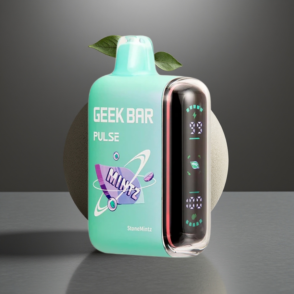 Geek Bar Pulse 15000 Puff 16ML 5% Nikotin 650 mAh USB-C Légáramlás Szabályozható Mentás Kiadás