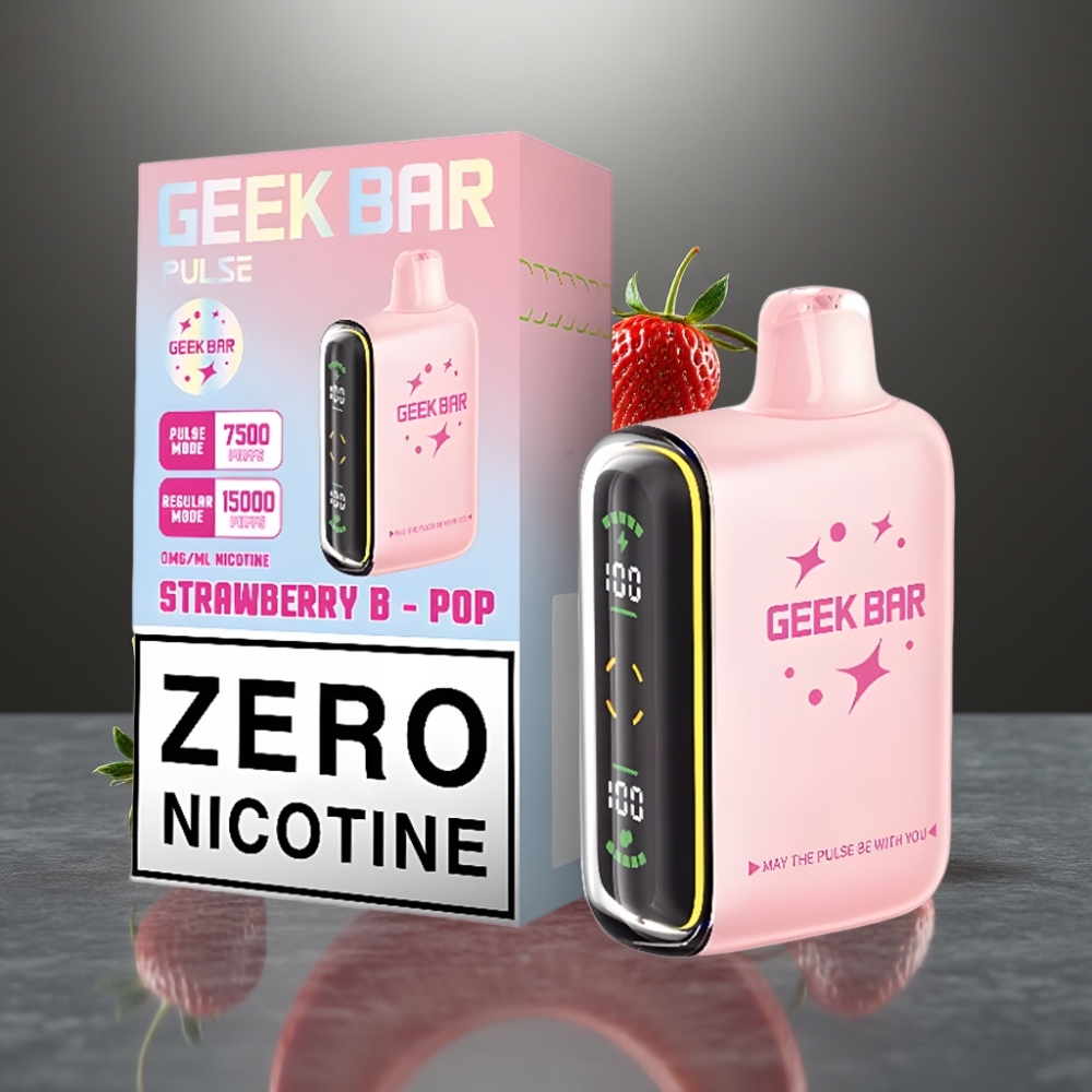 Geek Bar Pulse 15000 Puff 16ML Nikotin 5% Légáramlás Szabályozható 650 mAh USB Type-C