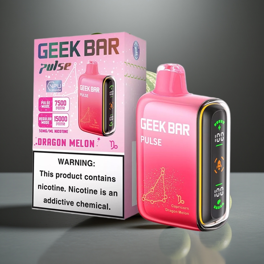 Geek Bar Pulse 15000 Puff Zodiac Kiadás – 16ML E-liquid, 5% Nikotin, 650 mAh, USB Type-C