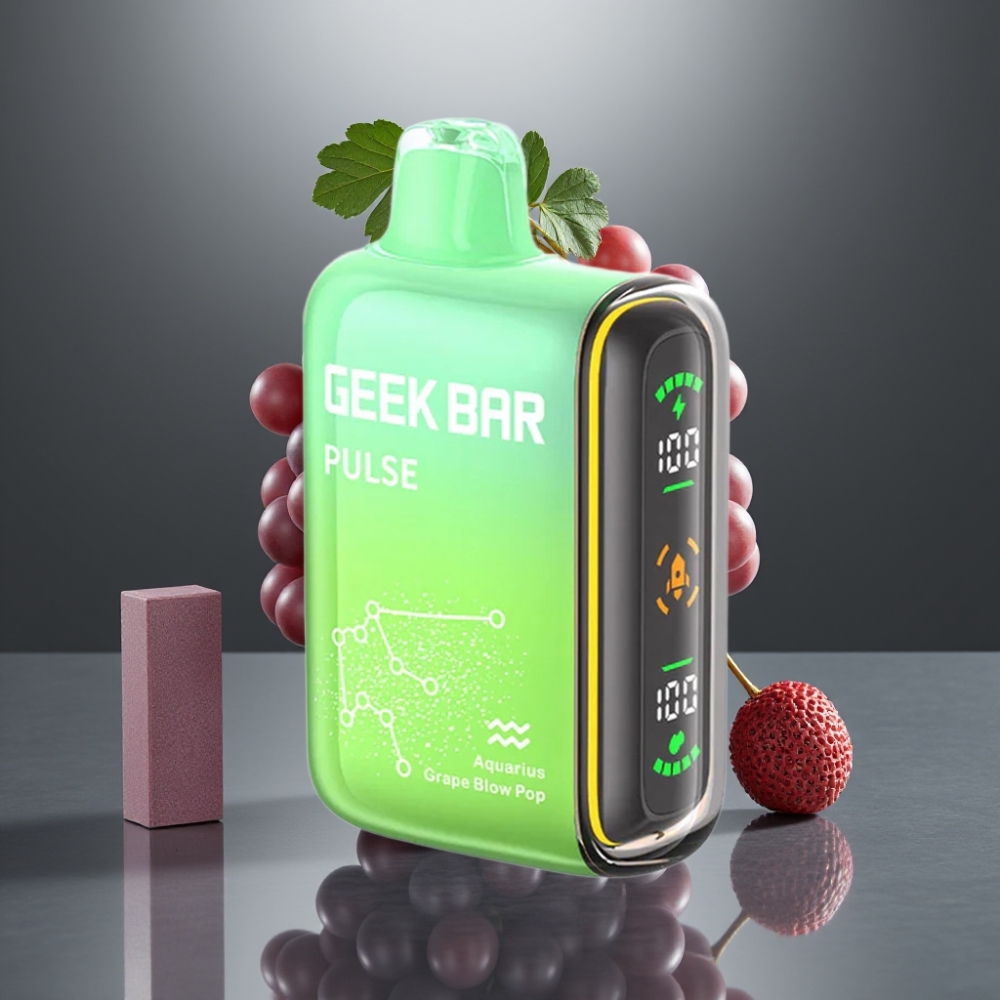 Geek Bar Pulse 15000 Puff Zodiac Kiadás – 16ML E-liquid, 5% Nikotin, 650 mAh, USB Type-C