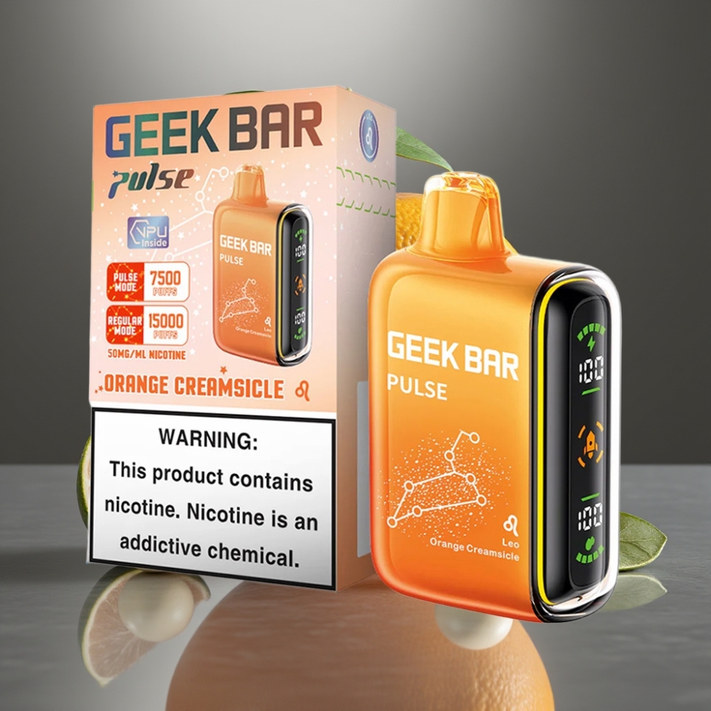 Geek Bar Pulse 15000 Puff Zodiac Kiadás – 16ML E-liquid, 5% Nikotin, 650 mAh, USB Type-C