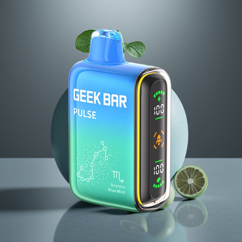 Geek Bar Pulse 15000 Puff Zodiac Kiadás – 16ML E-liquid, 5% Nikotin, 650 mAh, USB Type-C