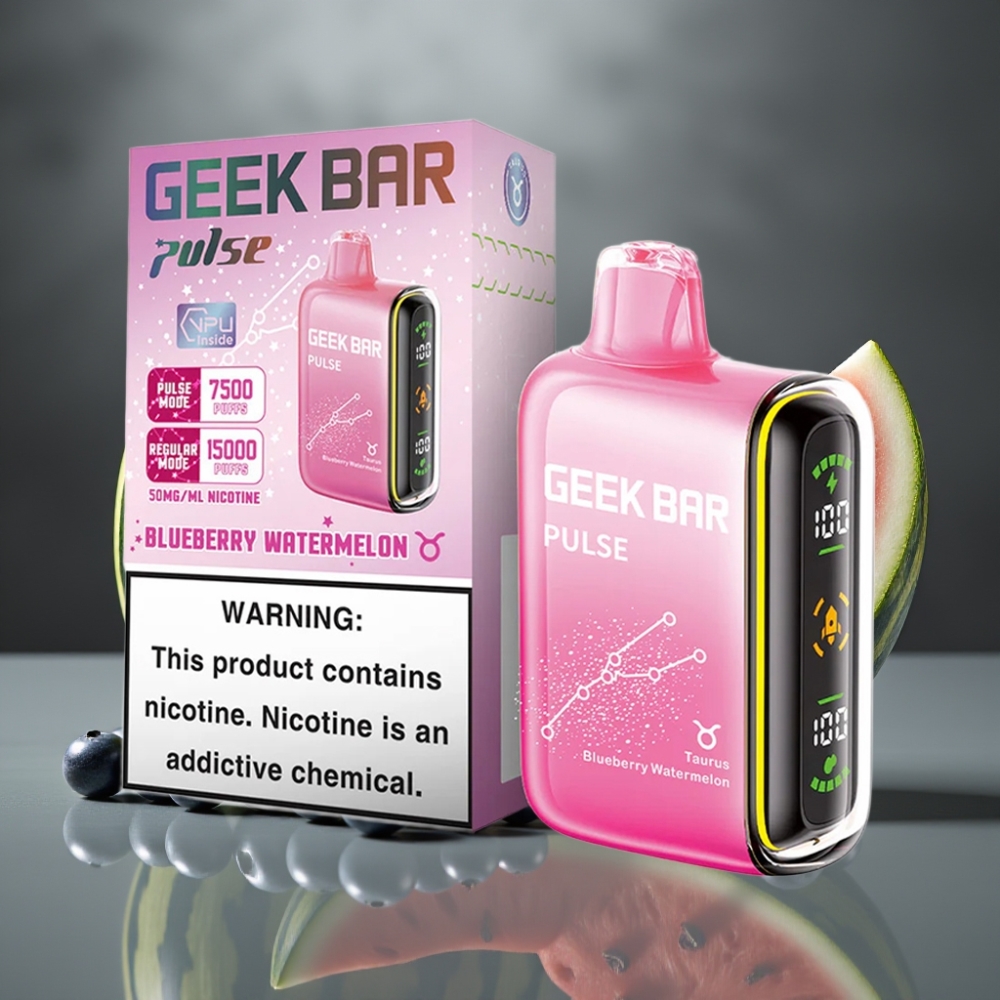 Geek Bar Pulse 15000 Puff Zodiac Kiadás – 16ML E-liquid, 5% Nikotin, 650 mAh, USB Type-C
