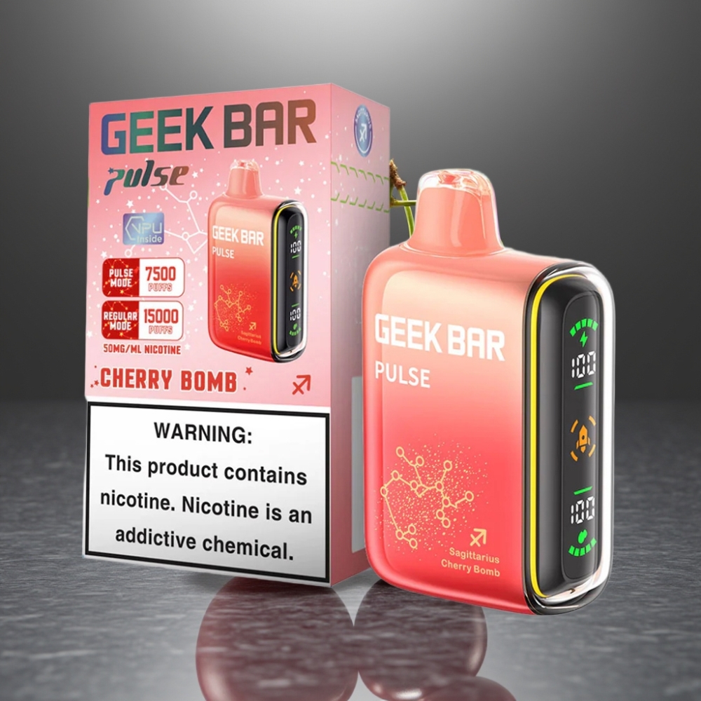 Geek Bar Pulse 15000 Puff Zodiac Kiadás – 16ML E-liquid, 5% Nikotin, 650 mAh, USB Type-C