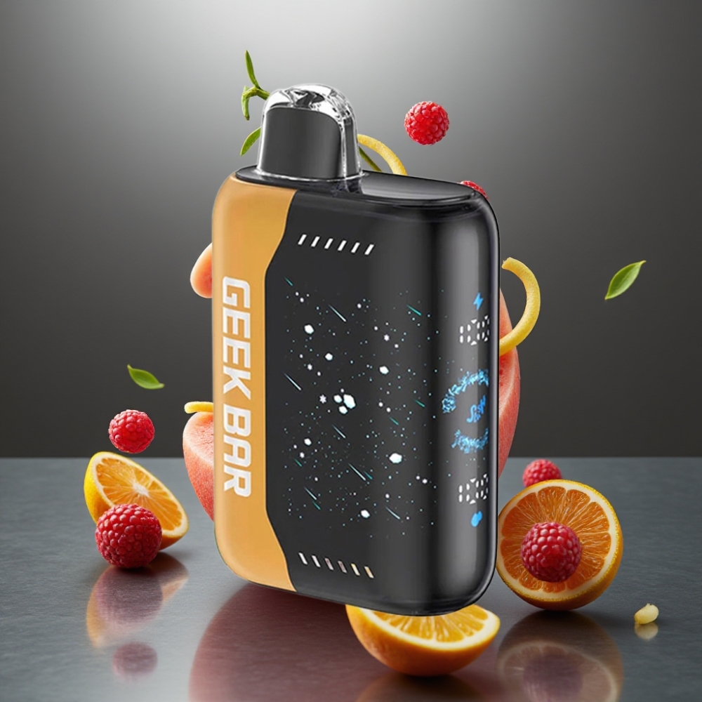 GEEK BAR Pulse X 25000 Füst Normál Mód | 15000 Füst Pulse Mód | 0-5% Nikotin | 18mL E-Liquid | 3D Képernyő | USB-C | Duális Mesh Slush