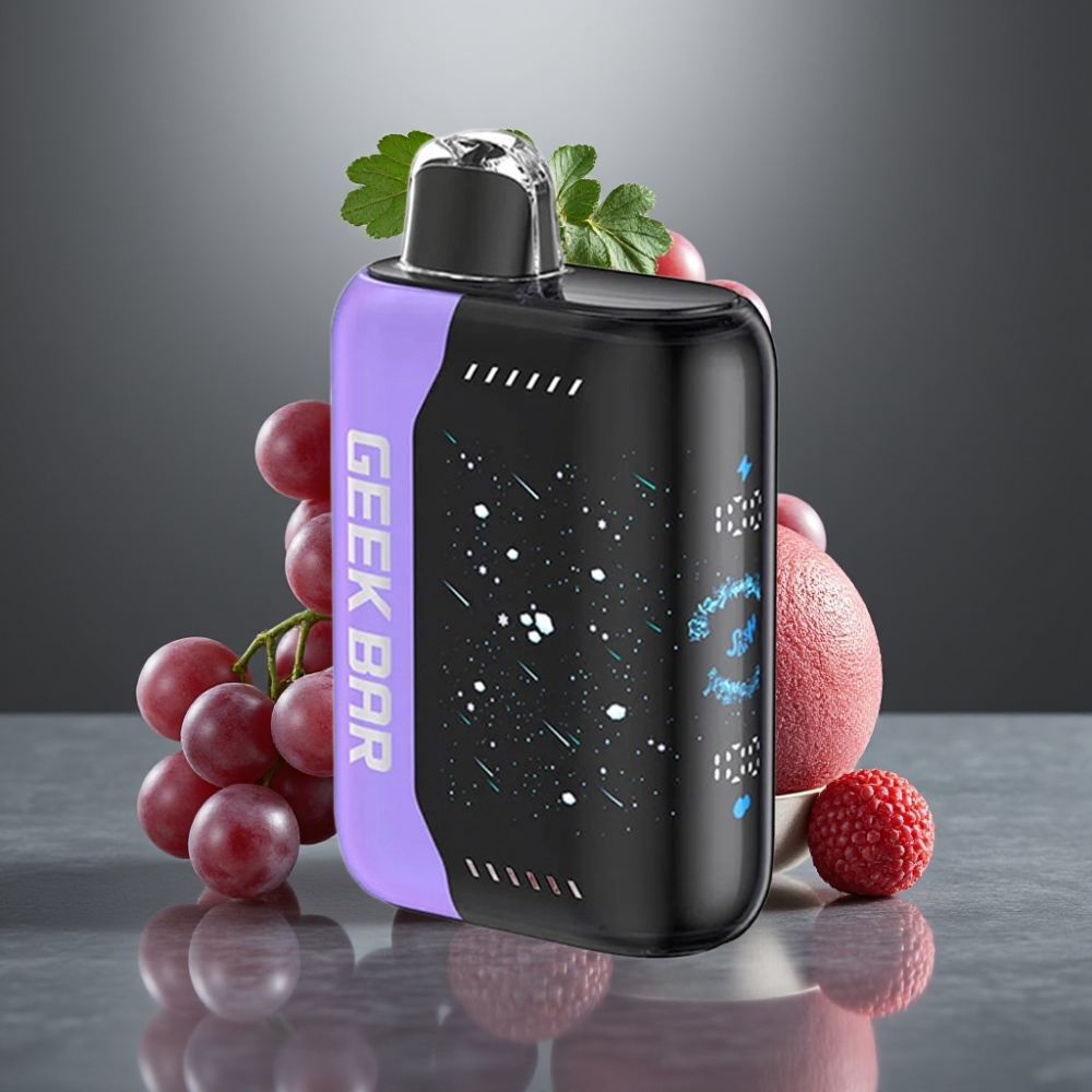 GEEK BAR Pulse X 25000 Füst Normál Mód | 15000 Füst Pulse Mód | 0-5% Nikotin | 18mL E-Liquid | 3D Képernyő | USB-C | Duális Mesh Slush