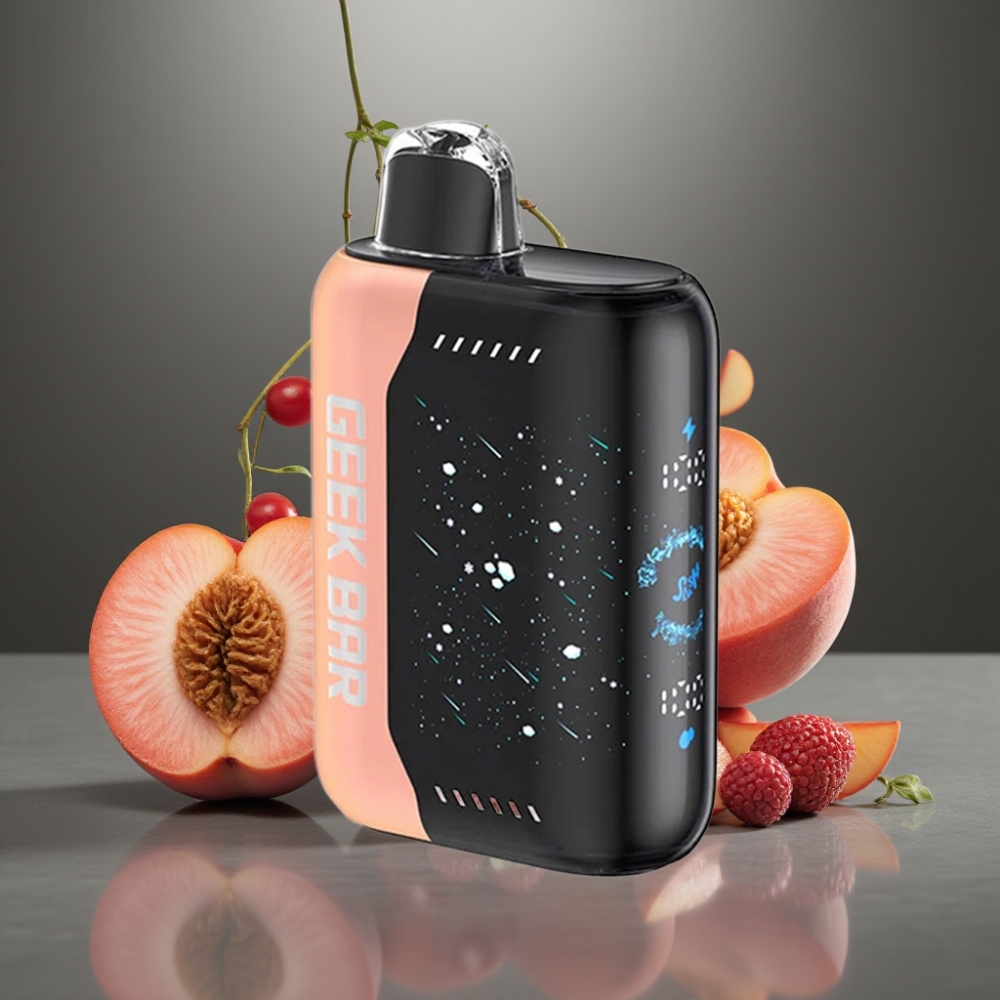 GEEK BAR Pulse X 25000 Füst Normál Mód | 15000 Füst Pulse Mód | 0-5% Nikotin | 18mL E-Liquid | 3D Képernyő | USB-C | Duális Mesh Slush