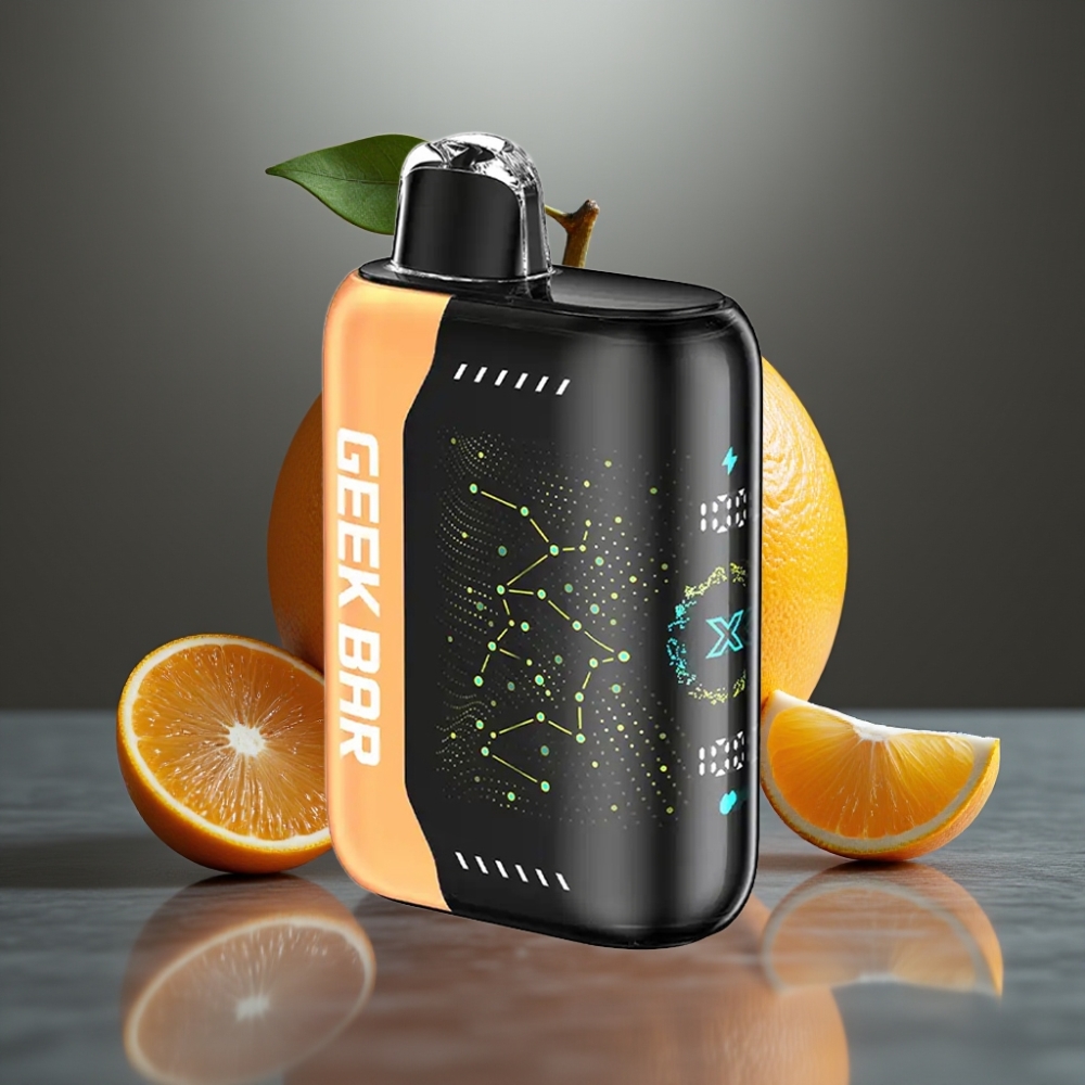 Geek Bar Pulse X 25000 Puff Normál Mód 25000 Puff Impulzus Mód 15000 Puff 0-5% Nikotin 18mL E-Liquid 3D Íves Kijelző USB Type-C Dual Mesh Coil