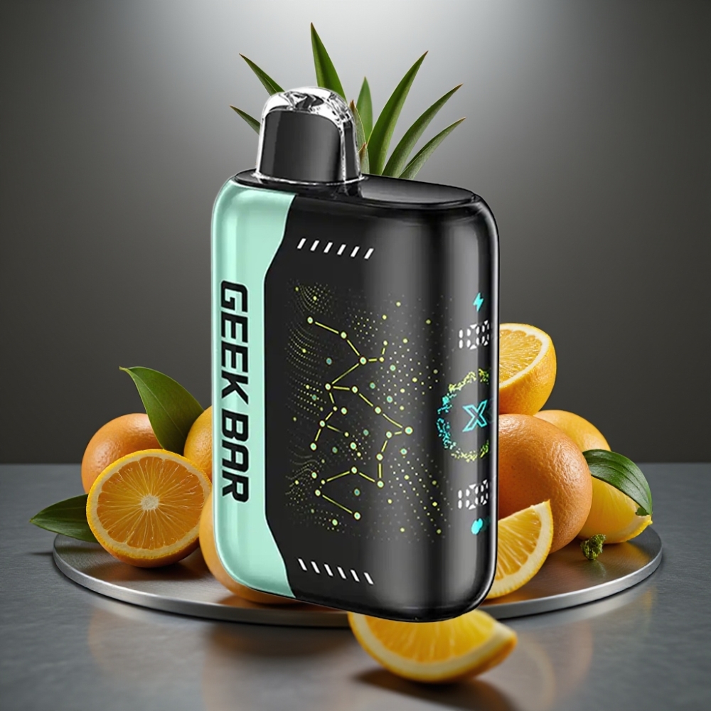 Geek Bar Pulse X 25000 Puff Normál Mód 25000 Puff Impulzus Mód 15000 Puff 0-5% Nikotin 18mL E-Liquid 3D Íves Kijelző USB Type-C Dual Mesh Coil