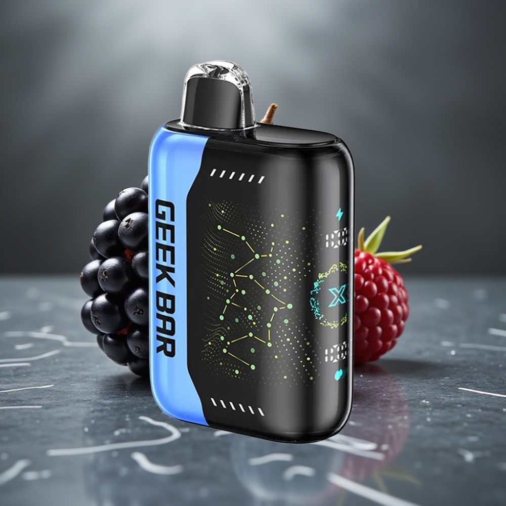Geek Bar Pulse X 25000 Puff Normál Mód 25000 Puff Impulzus Mód 15000 Puff 0-5% Nikotin 18mL E-Liquid 3D Íves Kijelző USB Type-C Dual Mesh Coil