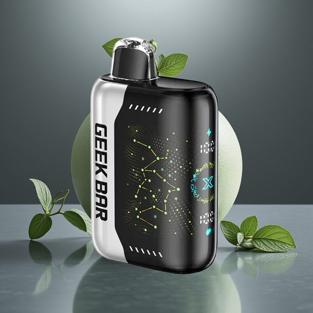 Geek Bar Pulse X 25000 Puff Normál Mód 25000 Puff Impulzus Mód 15000 Puff 0-5% Nikotin 18mL E-Liquid 3D Íves Kijelző USB Type-C Dual Mesh Coil