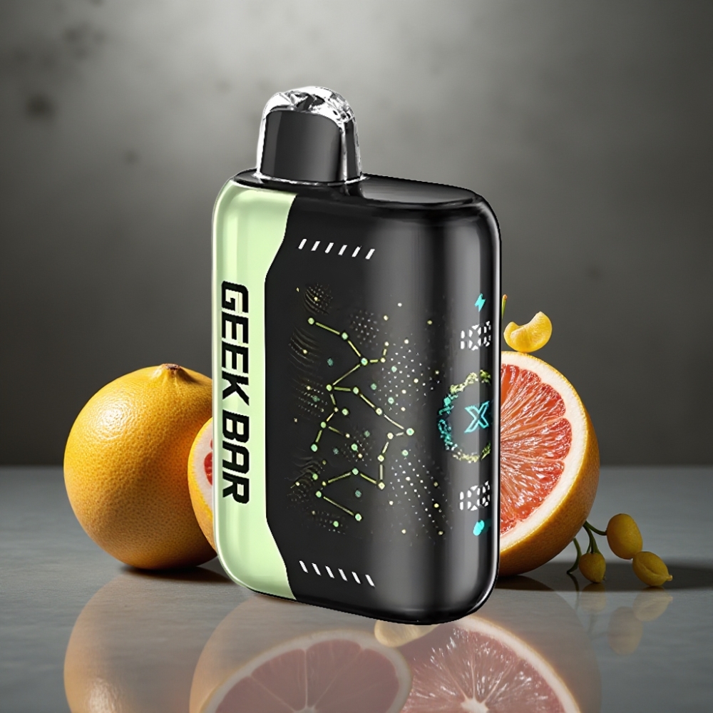 Geek Bar Pulse X 25000 Puff Normál Mód 25000 Puff Impulzus Mód 15000 Puff 0-5% Nikotin 18mL E-Liquid 3D Íves Kijelző USB Type-C Dual Mesh Coil