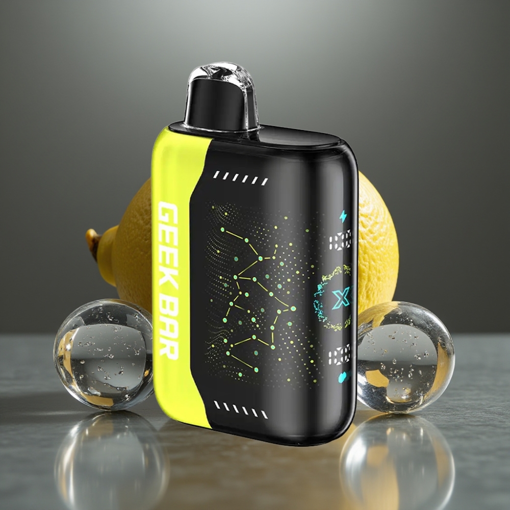 Geek Bar Pulse X 25000 Puff Normál Mód 25000 Puff Impulzus Mód 15000 Puff 0-5% Nikotin 18mL E-Liquid 3D Íves Kijelző USB Type-C Dual Mesh Coil