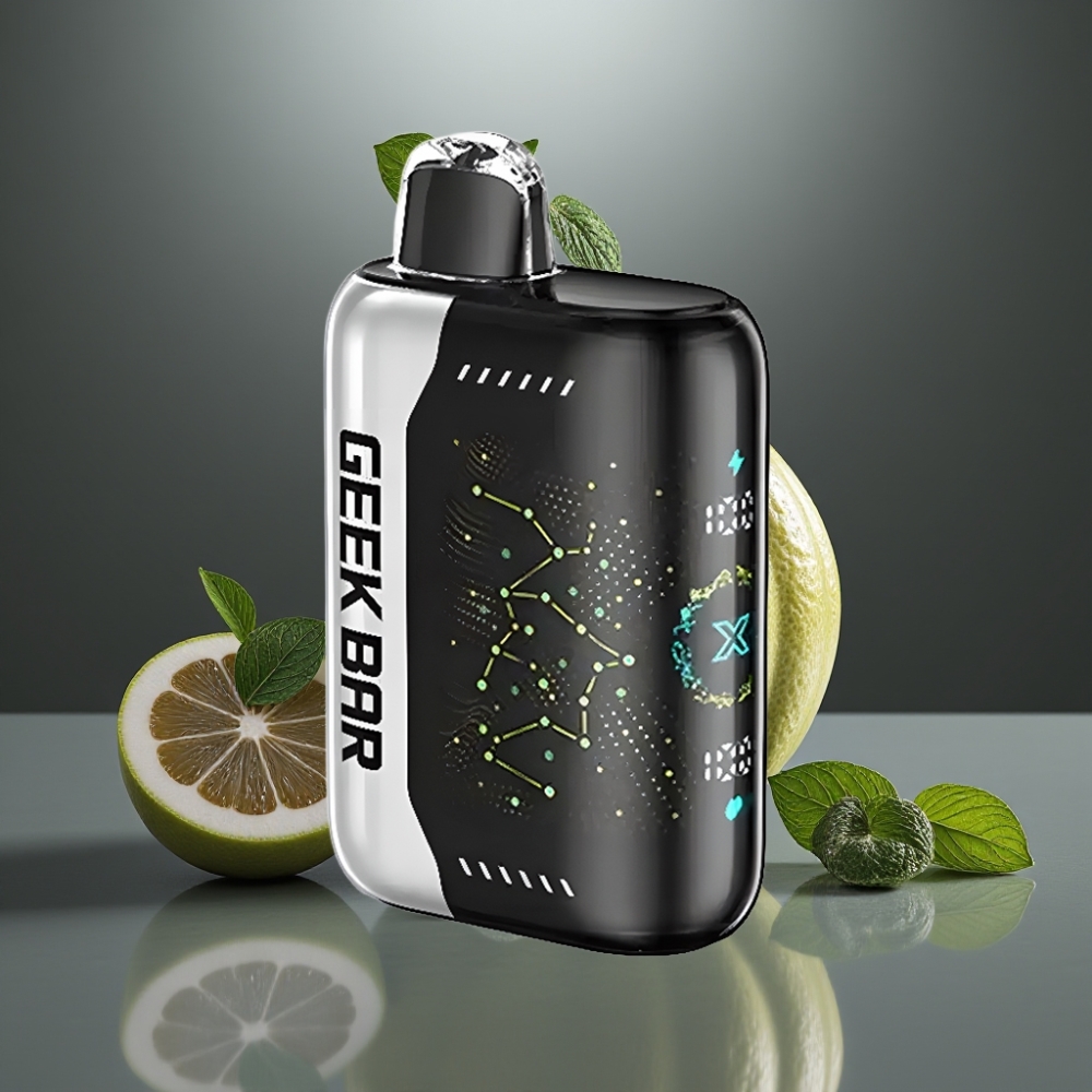 Geek Bar Pulse X 25000 Puff Normál Mód 25000 Puff Impulzus Mód 15000 Puff 0-5% Nikotin 18mL E-Liquid 3D Íves Kijelző USB Type-C Dual Mesh Coil
