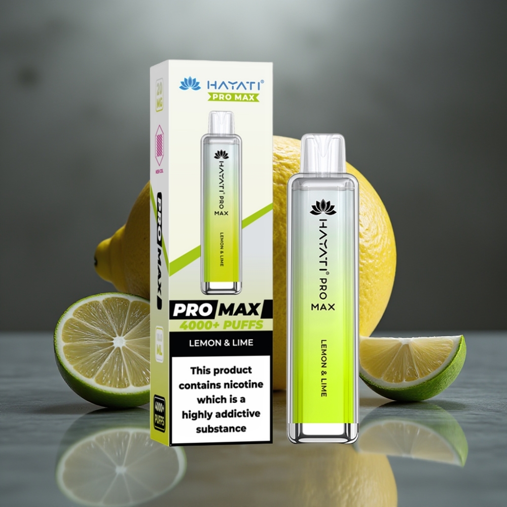 Hayati Pro Max 4000 Böf Crystal Citrom & Lime