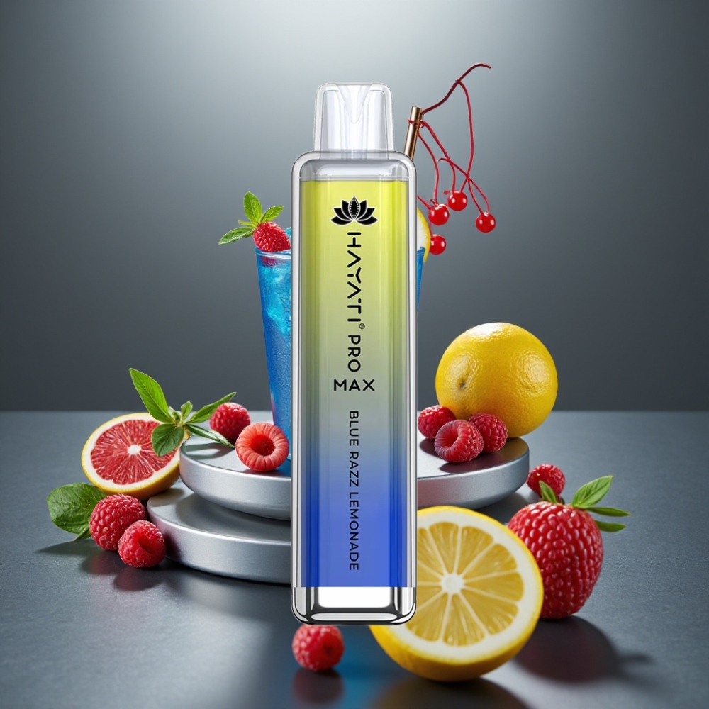 Hayati Pro Max 4000 Böf Kristályos Kék Málna Limonádé