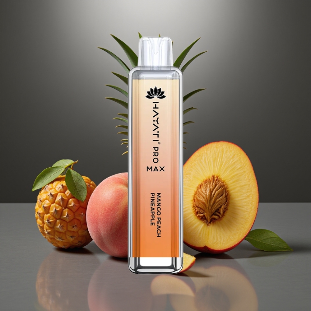 Hayati Pro Max 4000 Löket Elemlámpás Újratölthető Kristály Mangó Barack Ananász