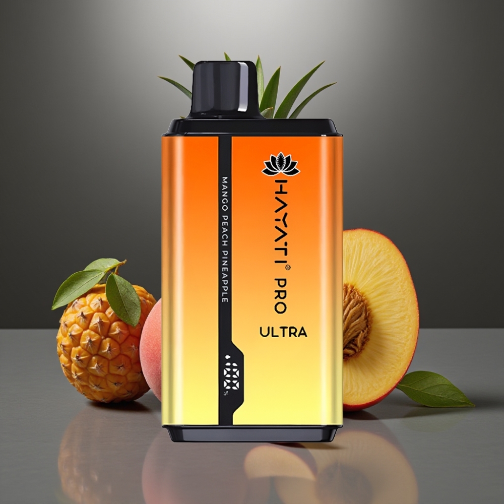 Hayati Pro Ultra 15000 Füst 850mAh 2×12ml 2% 49 Íz Mango Barack Ananász Hayati Pro Ultra 15000 Füst 850mAh 2×12ml 2% 49 Íz Mango Barack Ananász