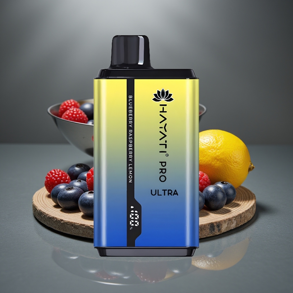 Hayati Pro Ultra 15000 Löket 850mAh 2×12ml 2% 49 Íz Boróka Málna Citrom Hayati Pro Ultra 15000 Löket 850mAh 2×12ml 2% 49 Íz Boróka Málna Citrom