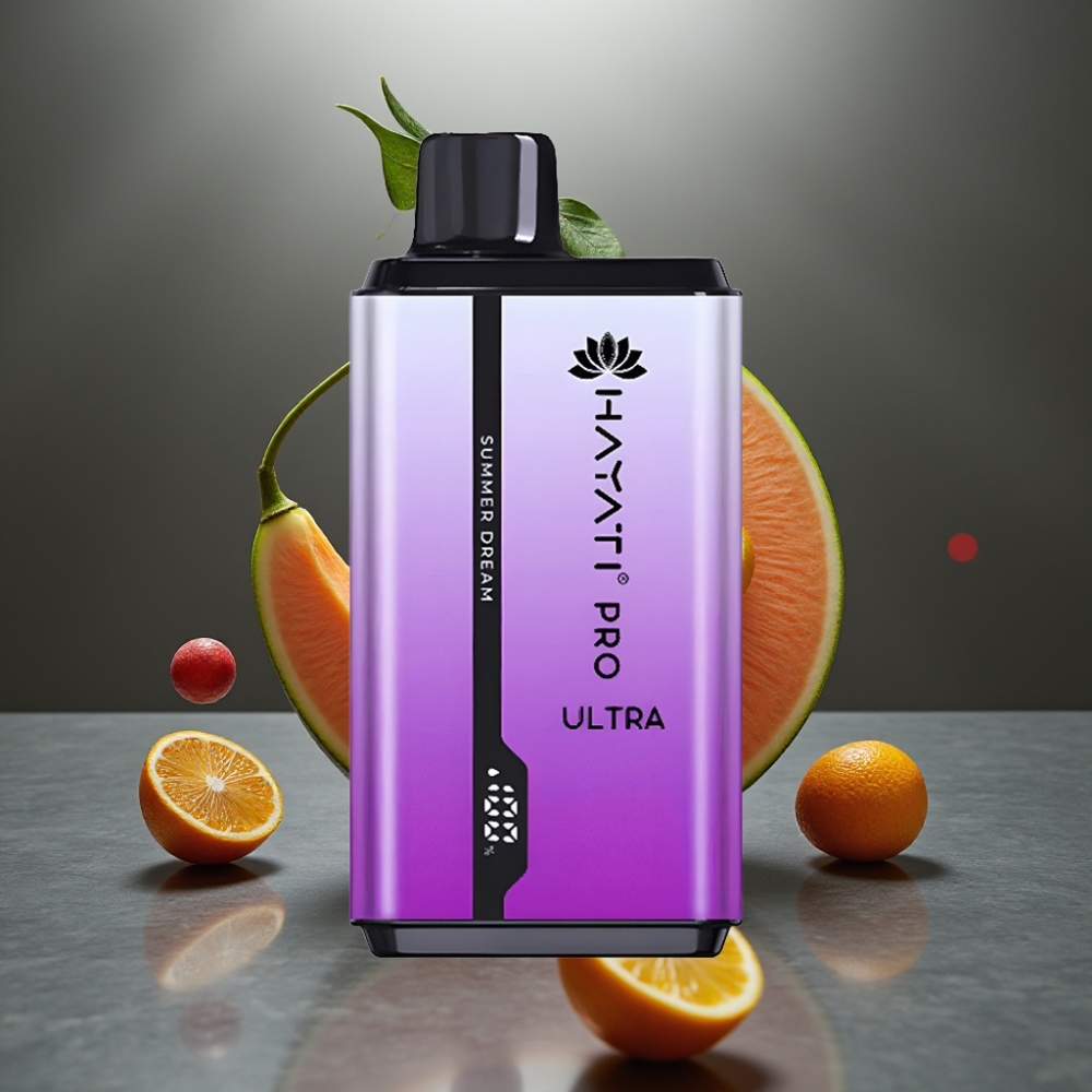 Hayati Pro Ultra 15000 Löket 850mAh 2×12ml 2% 49 Íz Nyári Álom Hayati Pro Ultra 15000 Löket 850mAh 2×12ml 2% 49 Íz Nyári Álom