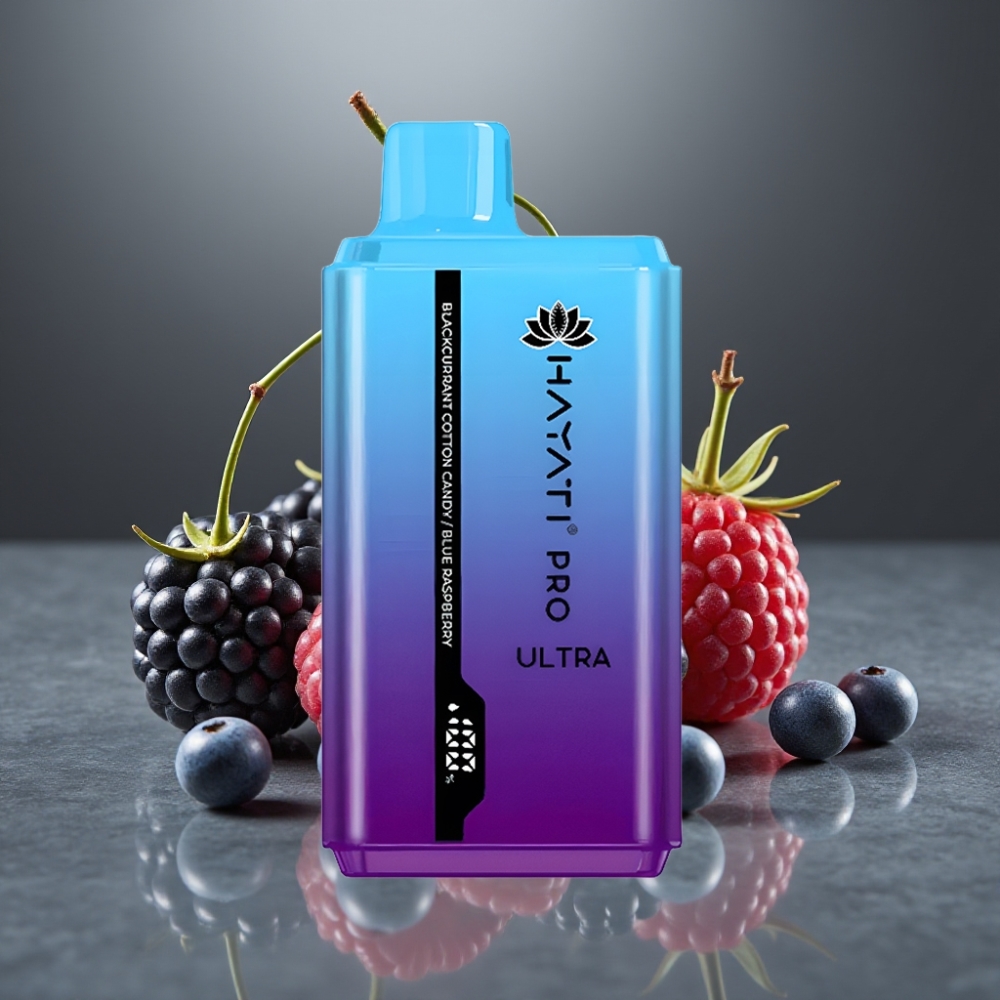 Hayati Pro Ultra 15000 Löket 850mAh 2×12ml 2% 49 Íz Ribizli Vattacukor Kék Málna Hayati Pro Ultra 15000 Löket 850mAh 2×12ml 2% 49 Íz Ribizli Vattacukor Kék Málna