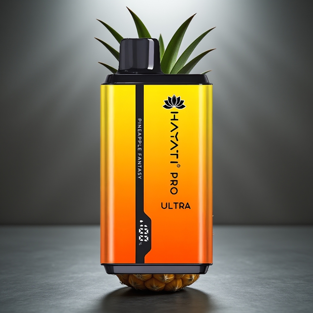 Hayati Pro Ultra 15000+ Puff 850mAh 2×12ml 2% 49 Ízesítmény Ananász Fantázia